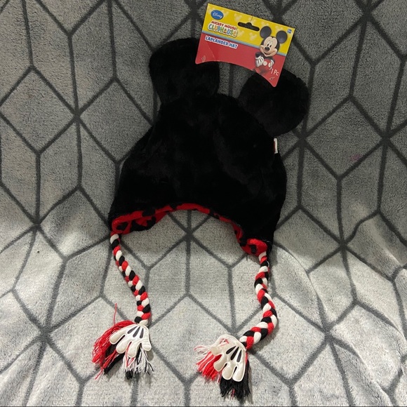 Disney Mickey Mouse Clubhouse Laplander Winter Hat K - Picture 1 of 5